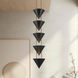 Versus 5 Light 10 inch Urban Bronze Pendant Ceiling Light