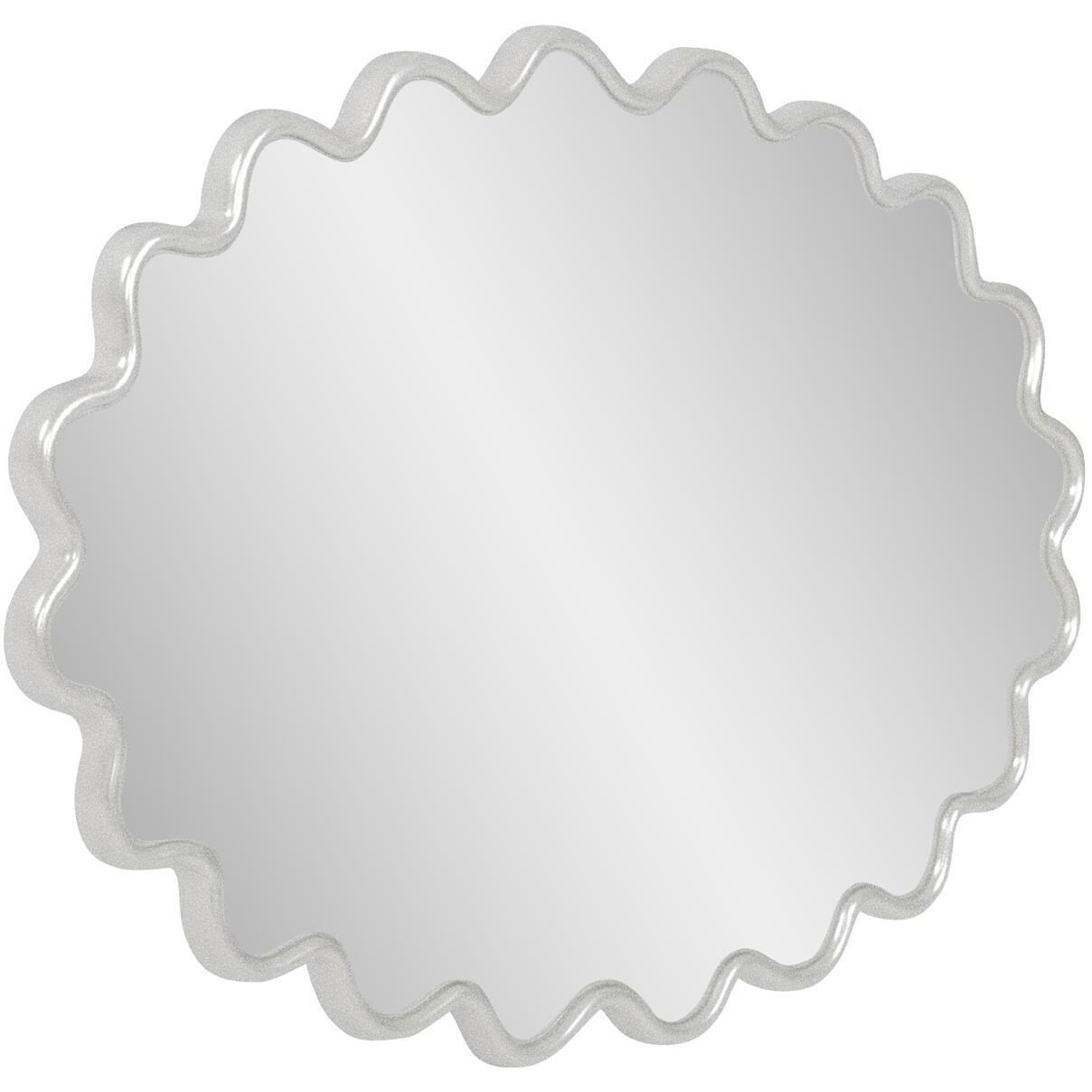 Cloud 36 X 24 inch Nickel Mirror