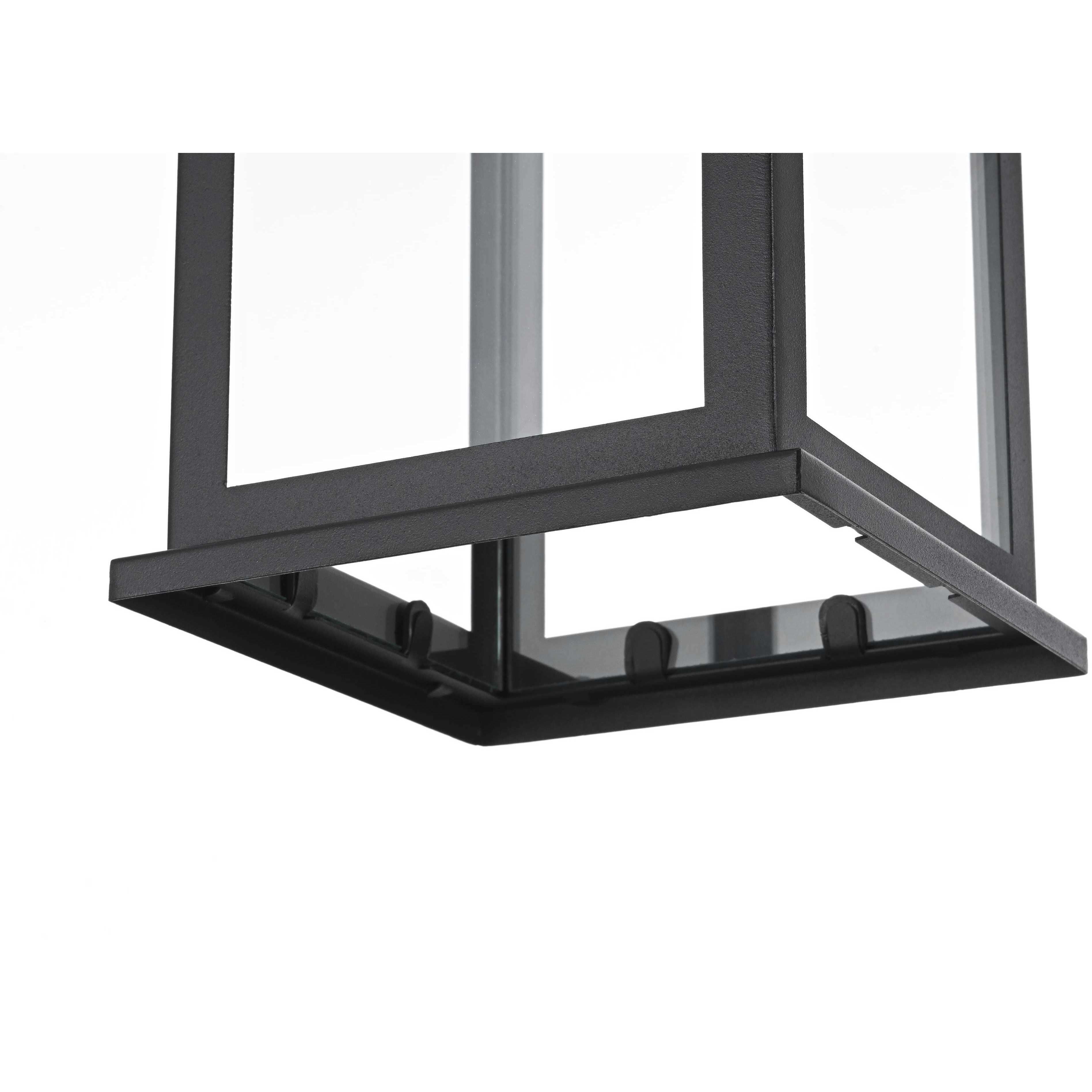 Mercer 1 Light 6.5 inch Black Outdoor Pendant