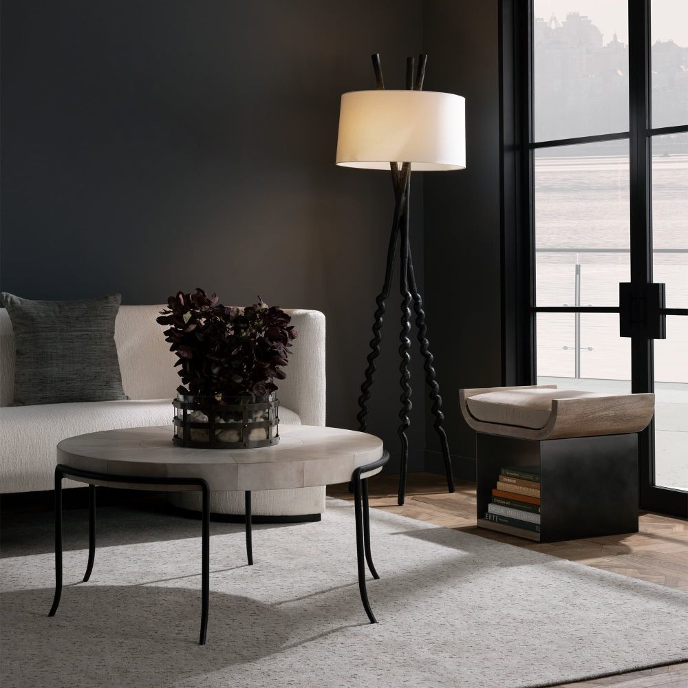 Bookstack 20.5 inch Natural Stool