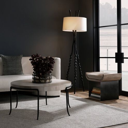 Bookstack 20.5 inch Natural Stool