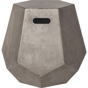 Delana 19 X 19 inch Polished Concrete Accent Table