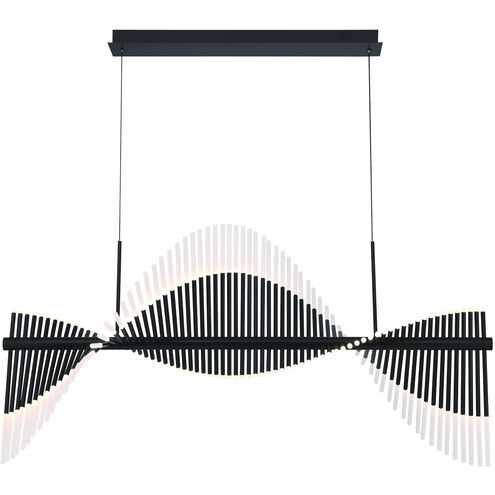 Voltik 72 Light 29 inch Black Chandelier Ceiling Light