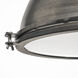 Bashaw 17 inch Gray Pendant Light Ceiling Light