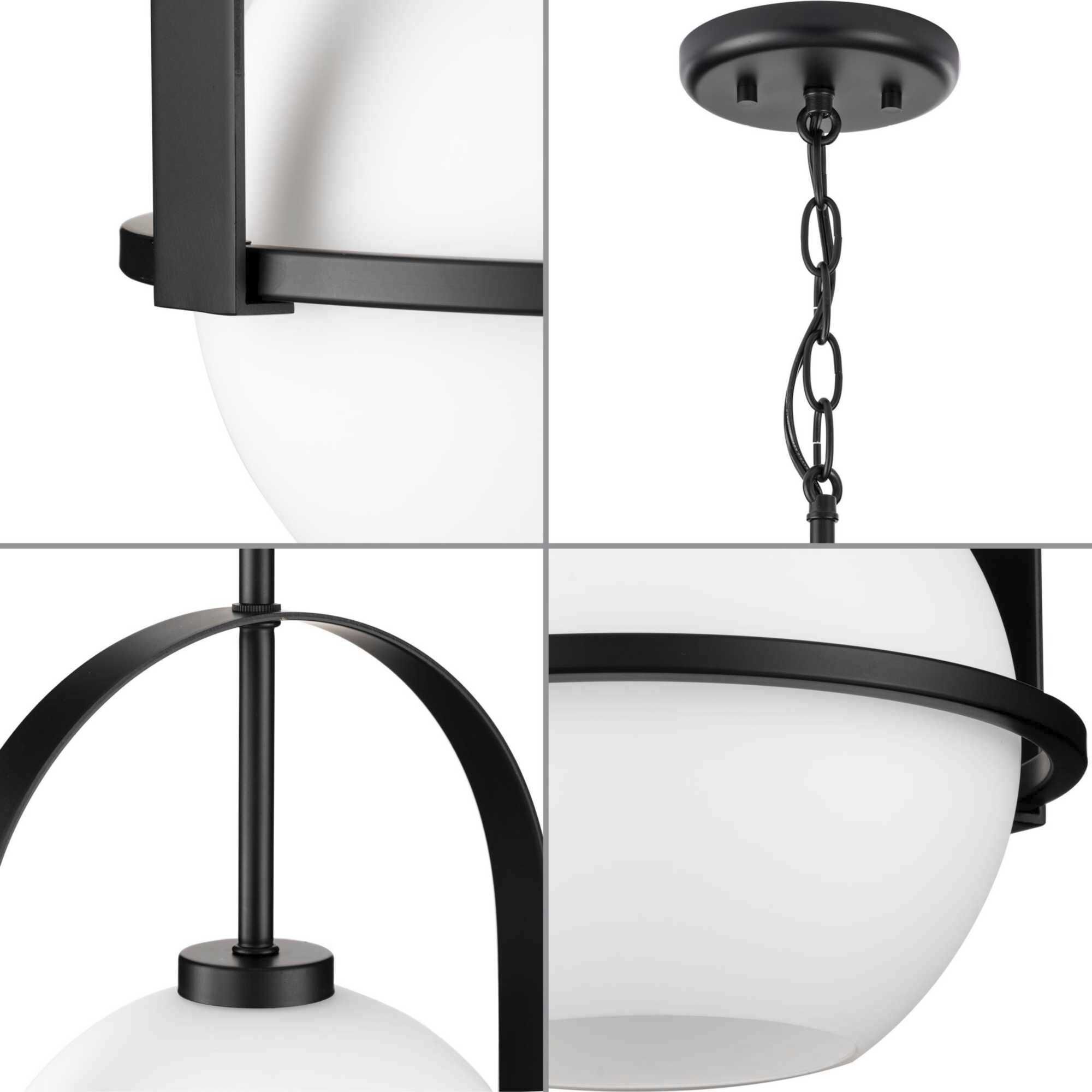 Delayne 1 Light 9 inch Matte Black Pendant Ceiling Light