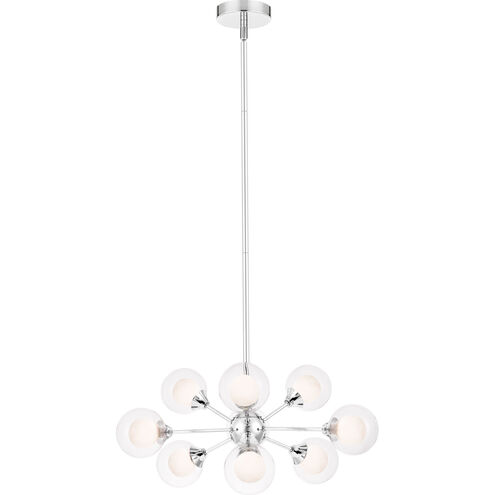 Spellbound 9 Light 20 inch Polished Chrome Pendant Ceiling Light