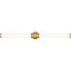 Warwick LED 40.25 inch Modern Gold Bath Vanity Wall Light