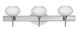 Lasso LED 23 inch Chrome Vanity Lighting Wall Light in Opal Matte Glass