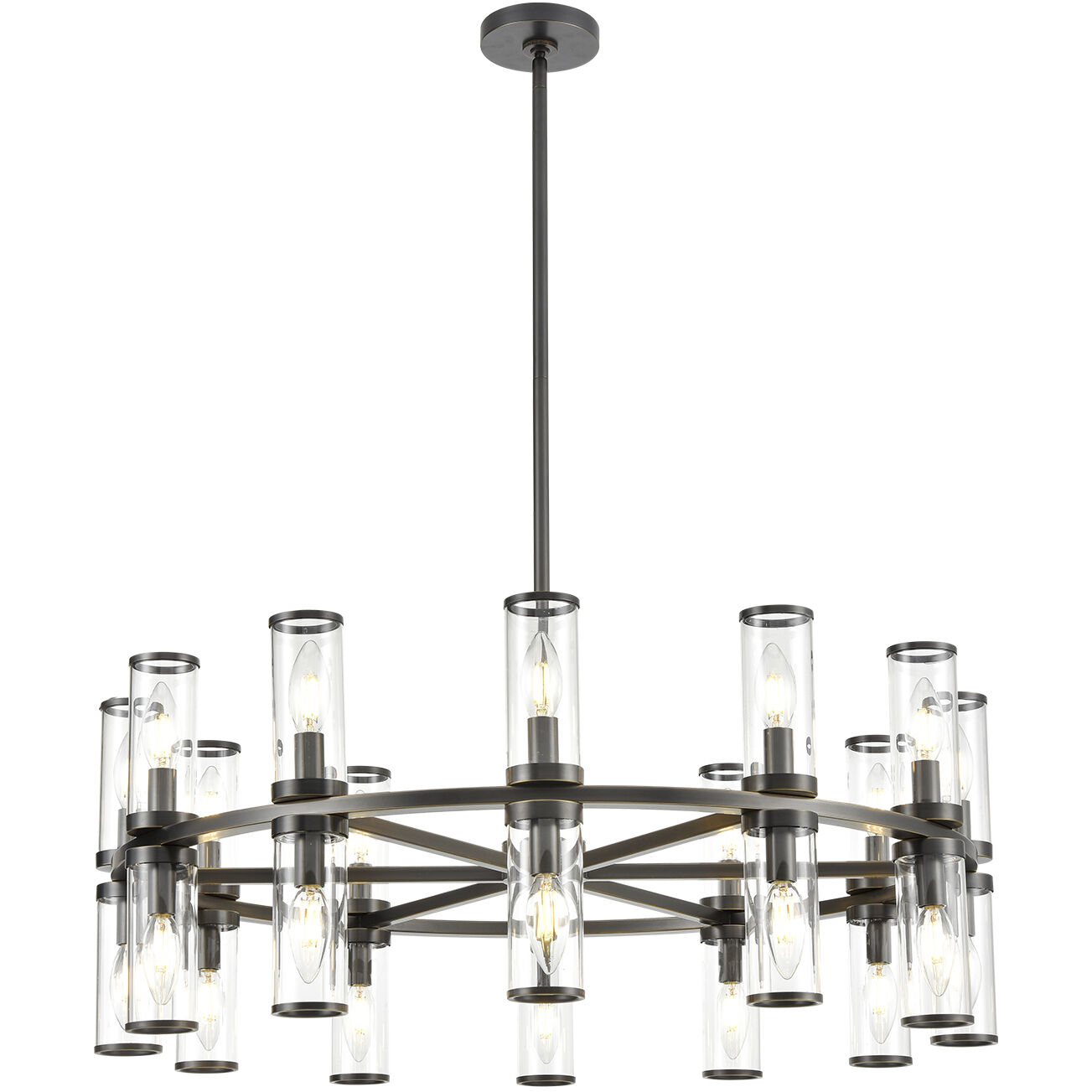 Revolve 24 Light 32.75 inch Chandelier