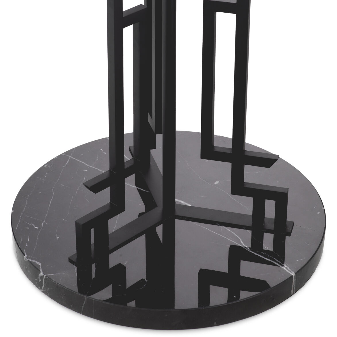 Thomas 68.9 inch 40 watt Matte Black with Black Marble Base Floor Lamp Portable Light