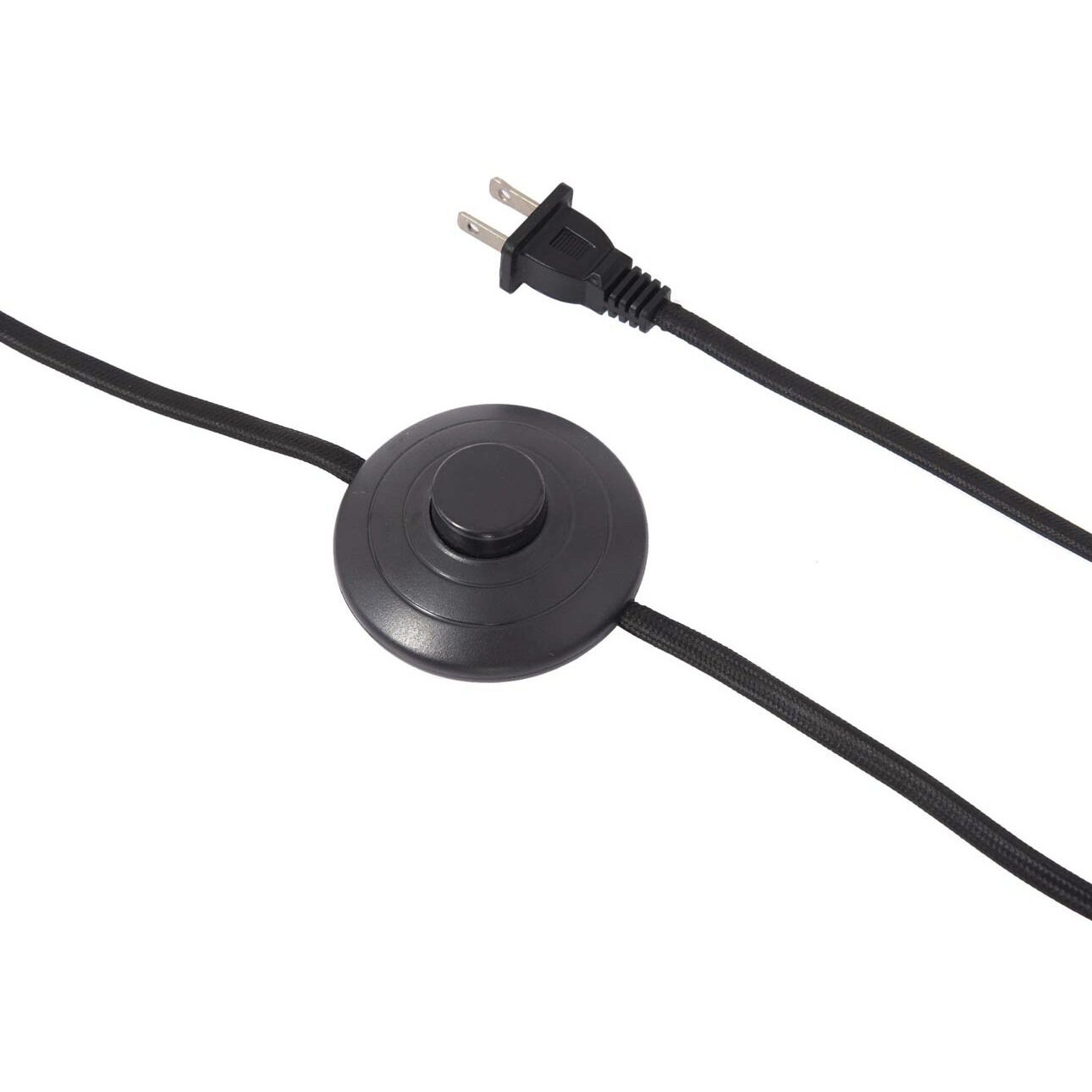 Luna Bella 60 inch 100.00 watt Weathered Brass and Black Arc Floor Lamp Portable Light