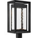 Sean Lavin Urbandale LED 18.75 inch Textured Black Outdoor Post Lantern