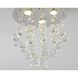 Canada LED 12 inch Chome Semi Flush Mount Ceiling Light in Chrome