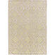 Modern Classics 63 X 39 inch Moss, Medium Gray, Cream Rug