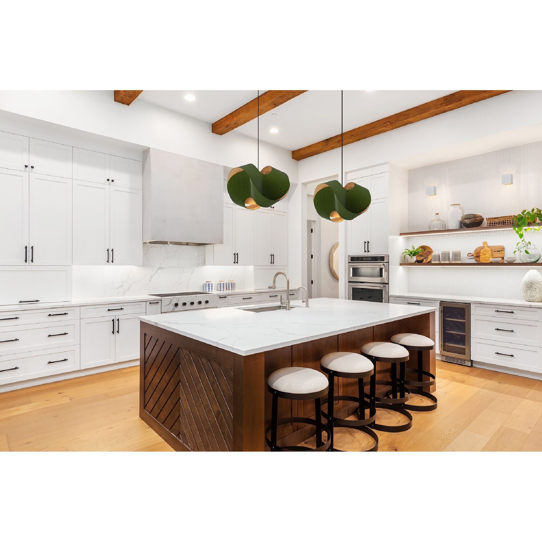 Elvira 1 Light 19.6 inch Black Pendant Ceiling Light