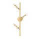 Oaks Wall Sconce Wall Light in Brushed Brass