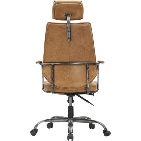 Executive Orange Swivel Office Chair