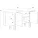 Magnus 71 X 17.75 inch Warm Brown Sideboard