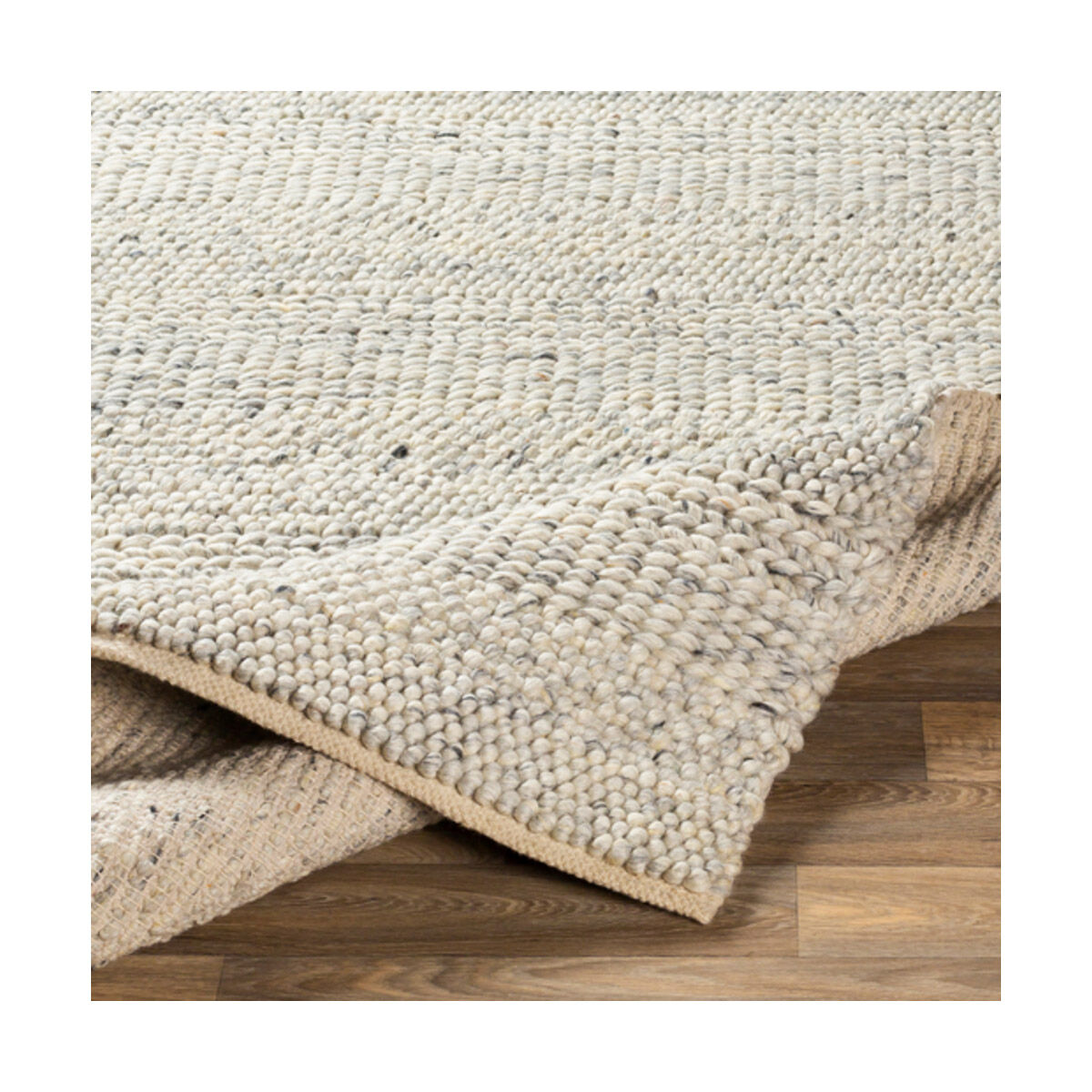 Tahoe 120 X 96 inch Cream Rug in 8 x 10, Rectangle