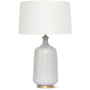 Glace 29 inch 150.00 watt White Table Lamp Portable Light