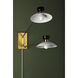 Whitley 60.00 watt Aged Brass Swing Arm Wall Sconce Wall Light, Plug-In