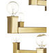 Andre 52 Light 39.75 inch Brass Chandelier Ceiling Light