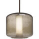 Niles 10 LED Bronze Stem Pendant Ceiling Light