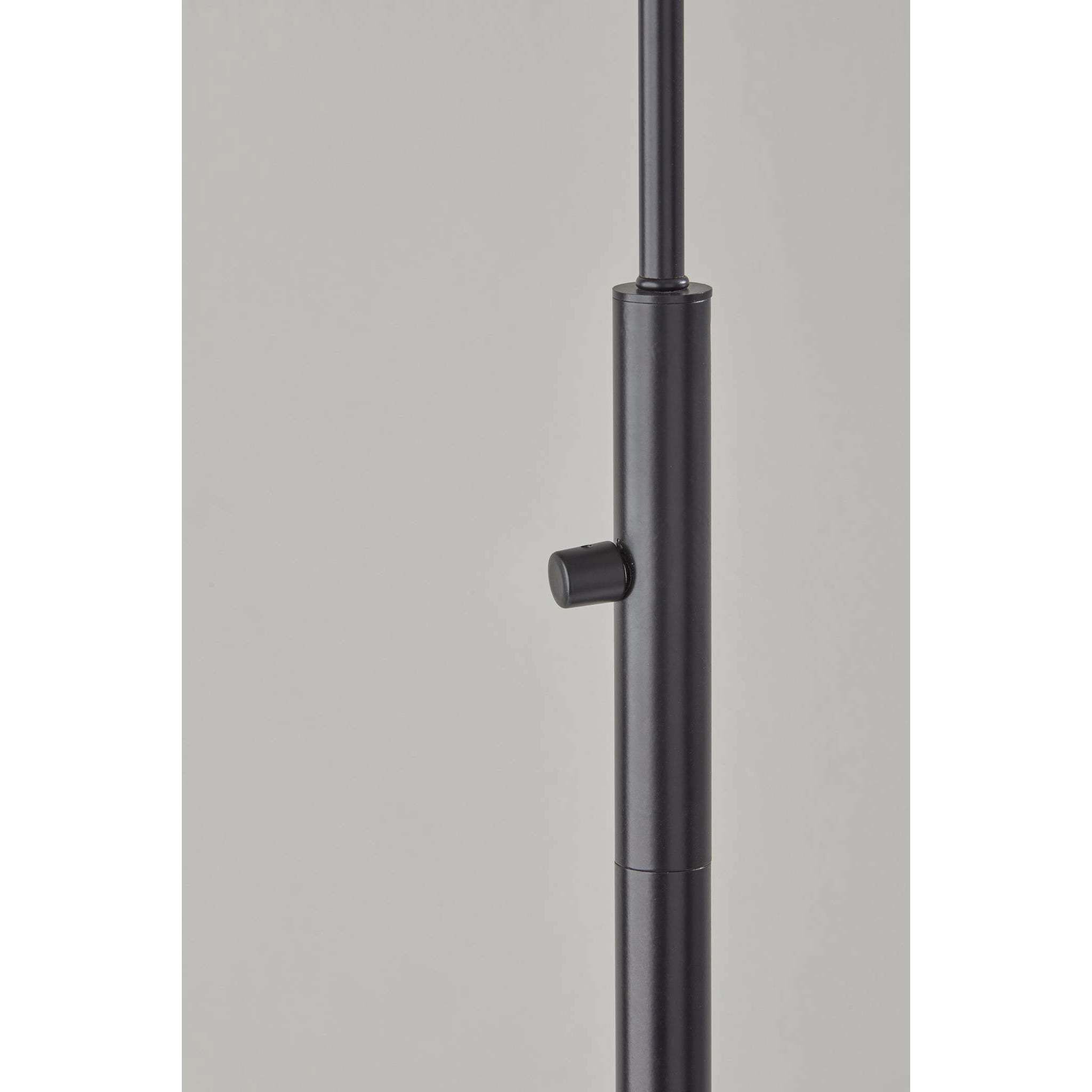 Cove 58 inch 60.00 watt Black Floor Lamp Portable Light