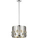 Oberon 3 Light 12.5 inch Chrome Pendant Ceiling Light