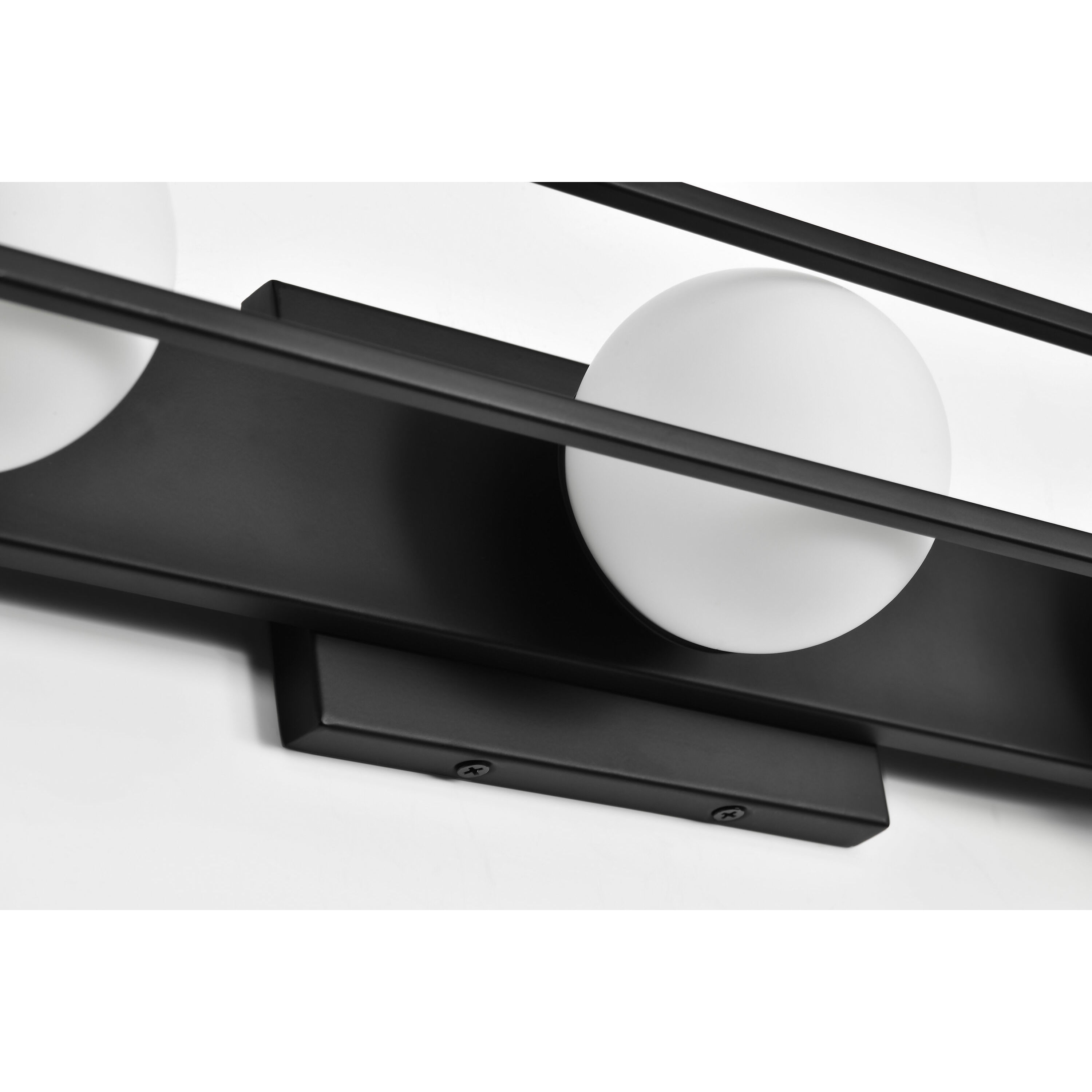 Jenkins LED 24 inch Matte Black Vanity Light Wall Light