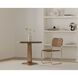 Charles 32 X 32 inch Natural Cafe Table
