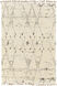 Camille 90 X 60 inch Cream Rug in 5 x 8, Rectangle