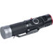 Recharge 3.79 inch Black and Gray and Red Pivot Light Portable Light