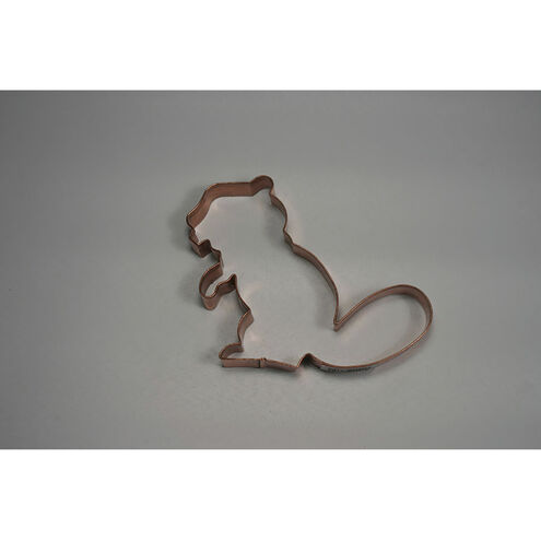 Beaver Copper Cookie Cutter