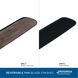 Kennedale 72 inch Matte Black with Rustic Charcoal/Matte Black Blades Ceiling Fan