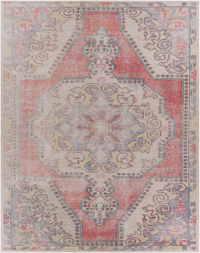 Unique 114 X 90 inch Red Rug in 8 x 10, Rectangle