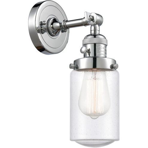 Franklin Restoration Dover LED 5 inch Polished Chrome Sconce Wall Light, Franklin Restoration