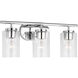 Oslo 3 Light 20 inch Chrome Wall Bath Fixture Wall Light