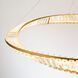 Stella LED 39.5 inch Brushed Brass Pendant Ceiling Light