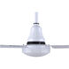 DC 60 inch White Industrial Ceiling Fan