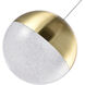 Artisan Collection/RAVELLO Series 5 inch Brass Pendant Ceiling Light