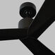 Adler 52 inch Matte Black Indoor/Outdoor Ceiling Fan