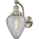 Franklin Restoration Geneseo LED 7 inch Brushed Satin Nickel Sconce Wall Light, Franklin Restoration