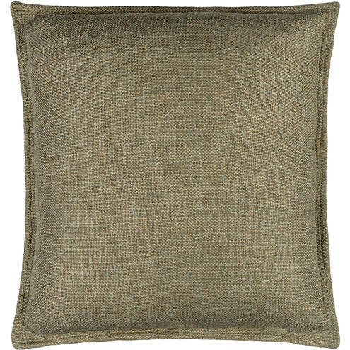 Thurman 18 X 18 inch Walnut / Army Green / Grey / Sage / Light Silver / Moss Brown / Khaki Accent Pillow
