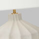 Kelly by Kelly Wearstler Veneto 16.5 inch 9 watt Matte Concrete Table Lamp Portable Light