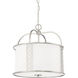 Rockford 3 Light 18 inch Polished Nickel Pendant Ceiling Light, Essentials