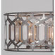 Hexly 6 Light 28 inch Bronze and Sultry Silver Pendant Ceiling Light