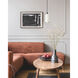 Jack 1 Light 4.75 inch Black Pendant Ceiling Light in White Cement