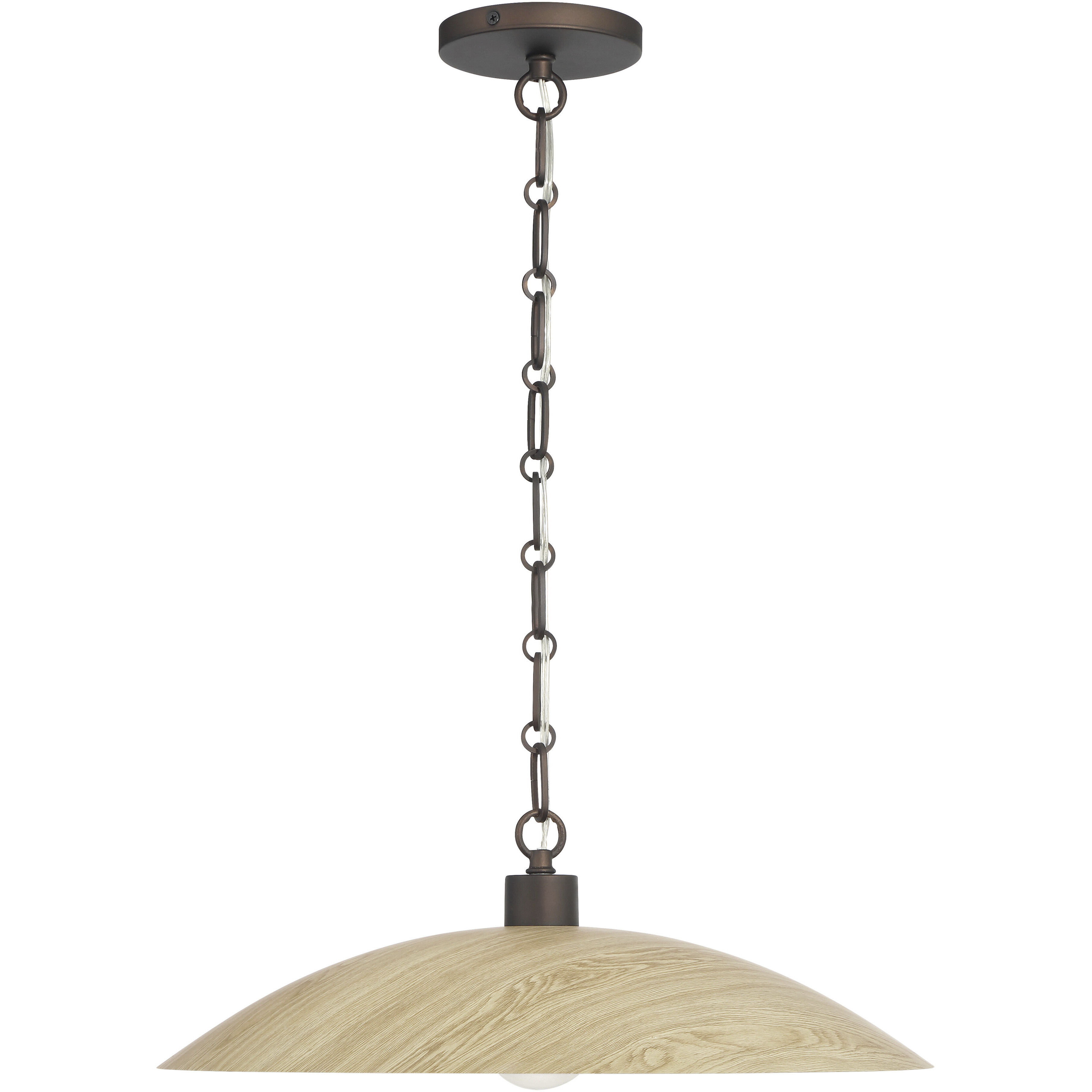 Derby 1 Light 18.5 inch Dark Bronze Pendant Ceiling Light