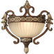 Seville 1 Light 10 inch Palacial Bronze with Gilded Accents Wall Sconce Wall Light
